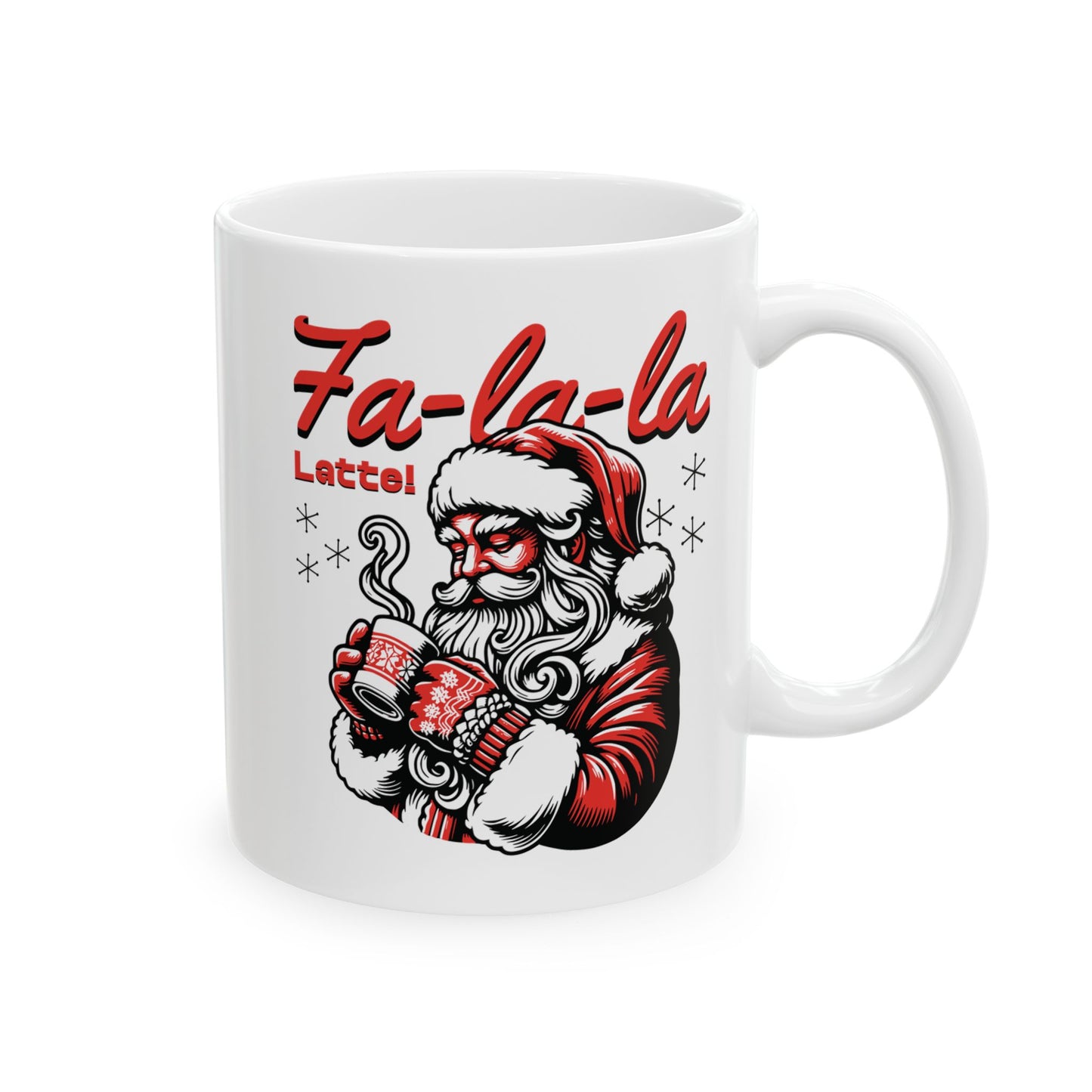 Fa-la-la Latte Mug