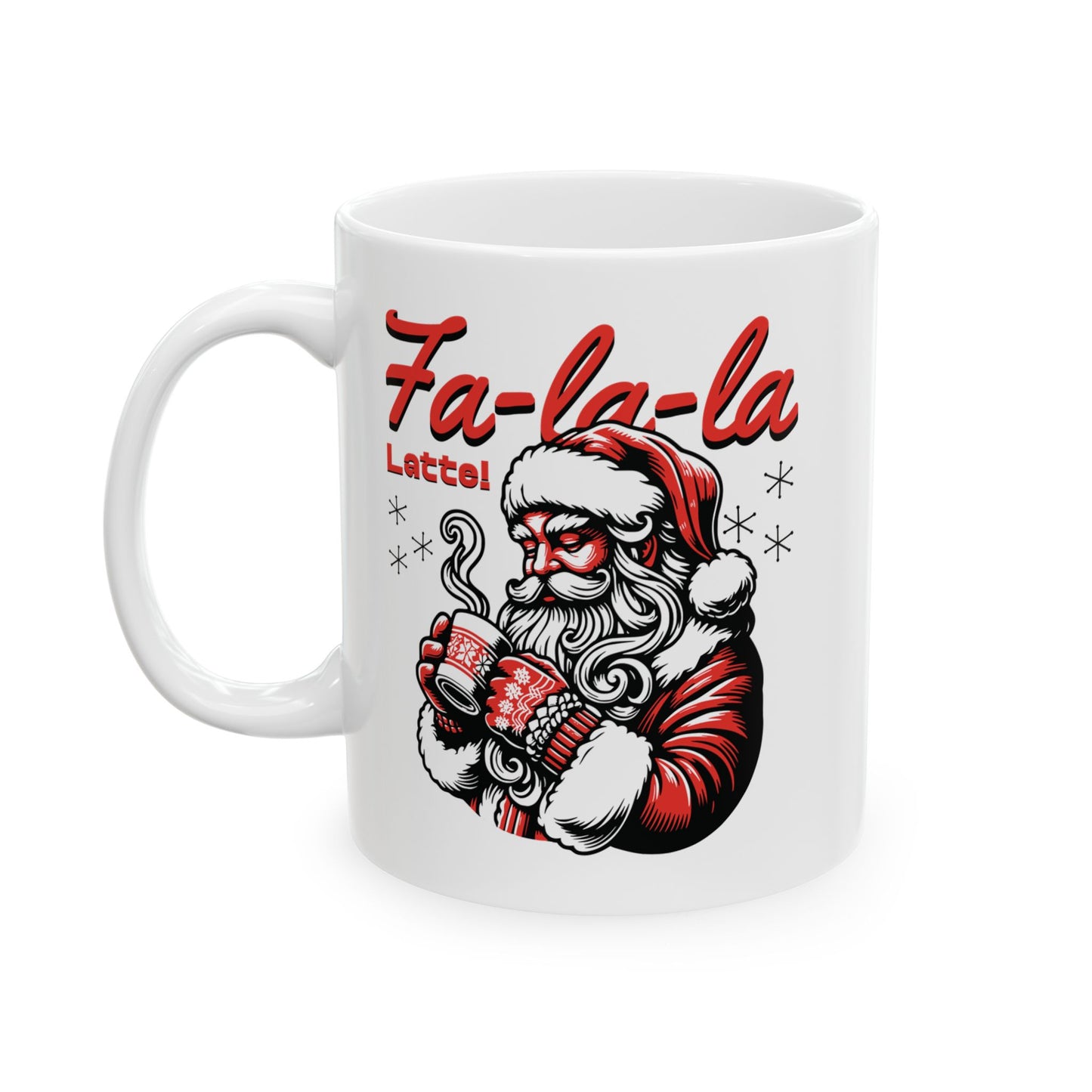 Fa-la-la Latte Mug