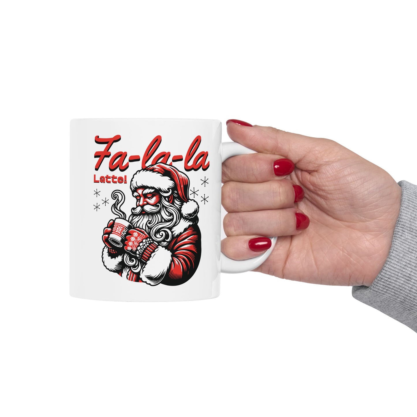 Fa-la-la Latte Mug