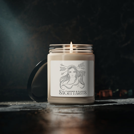 Sagittarius Zodiac Candle